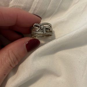 Pandora Bow Ring- Makers Mark S925